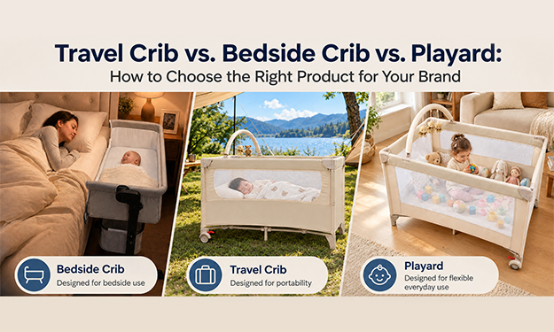 travel-crib-vs-bedside-crib-vs-playard-Babypie
