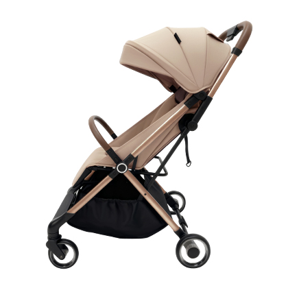 Khaki color baby stroller