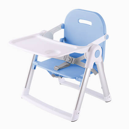 Blue  Booster High Chair