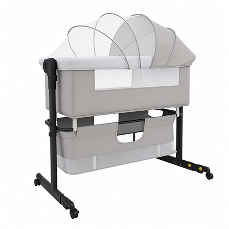 Portable Bedside Sleeper Bassinet with Rocking Function