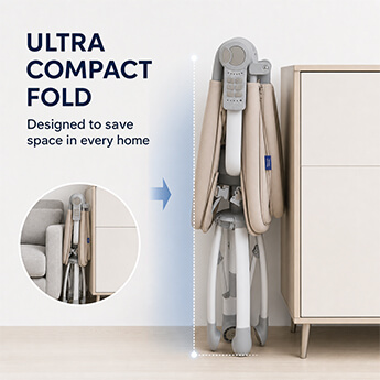 Foldable Space-Saving Design