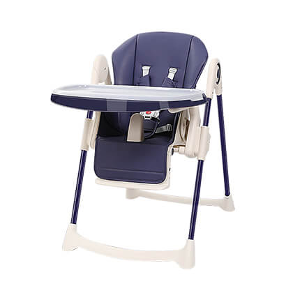 Blue baby high chair