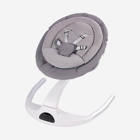 360 rotated baby bouncer with smart sensor swing