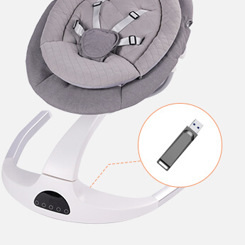Built-in music + support USB music
