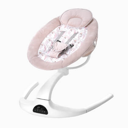 Pink Baby Electric Swing