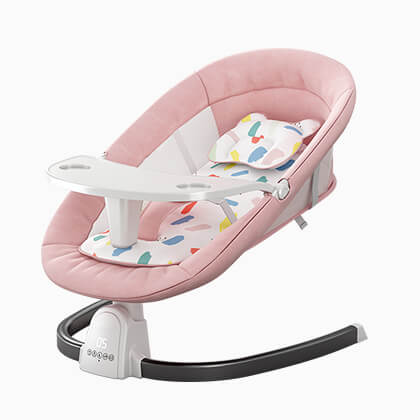 Pink Baby Electric Swing