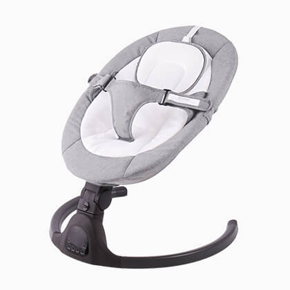 Grey baby rocker