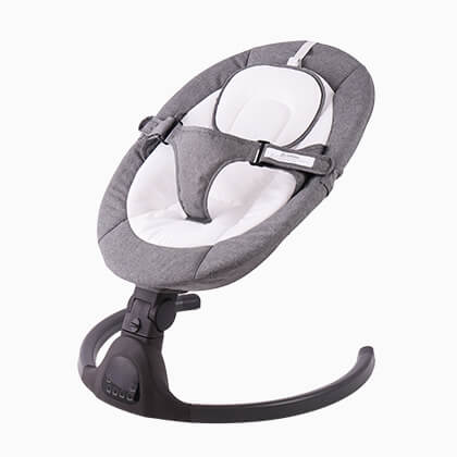 Dark gray baby rocker