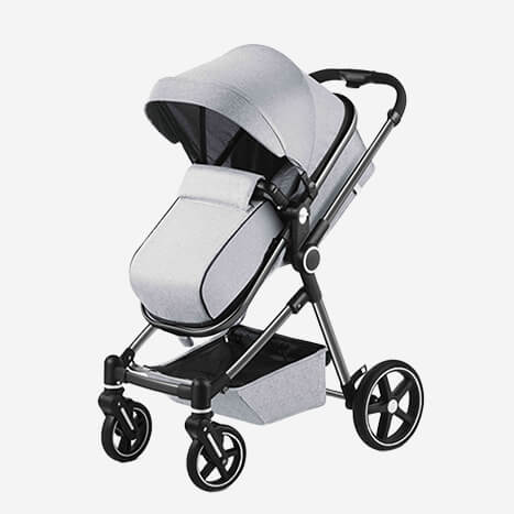 Luxury-High-View-3-in-1-Stroller-with-Car-Seat