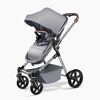 Grey stroller