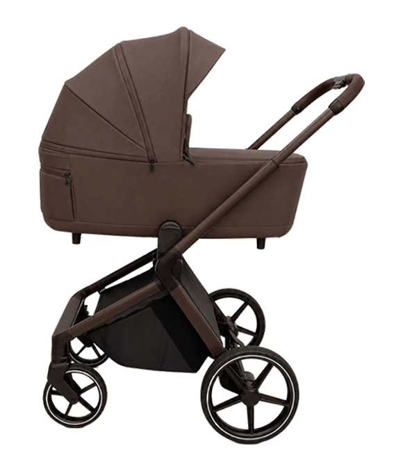 Luxury 3-in-1 Stroller with Foldable Carrycot