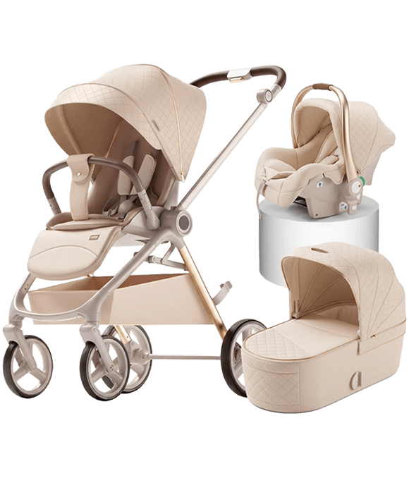 3-in-1 Multifunction High Landscape Baby Stroller