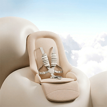 3D Egg-Shaped Ergonomic Cushion