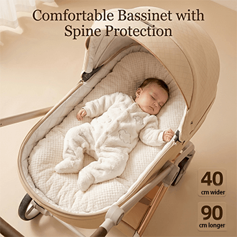 Extra-Wide & Extended Spacious Design