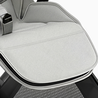 Premium Fabric & Footrest Detail