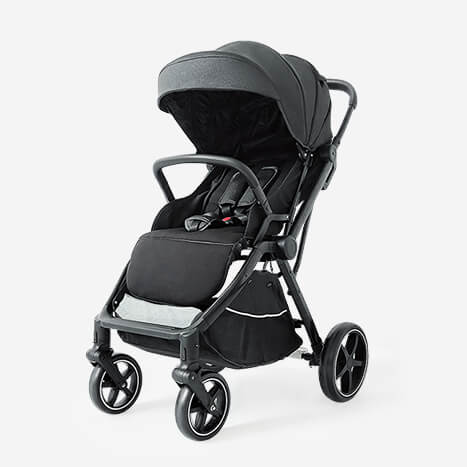Reversible seat baby stroller