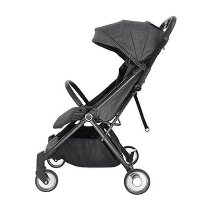 Light grey color baby stroller