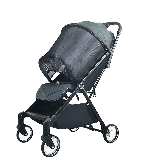 electric folding pushchair