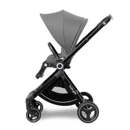 Gray color baby stroller