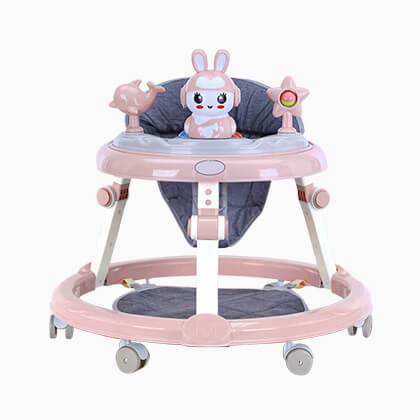 Pink baby walker