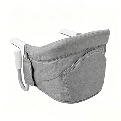 Gray baby high chair