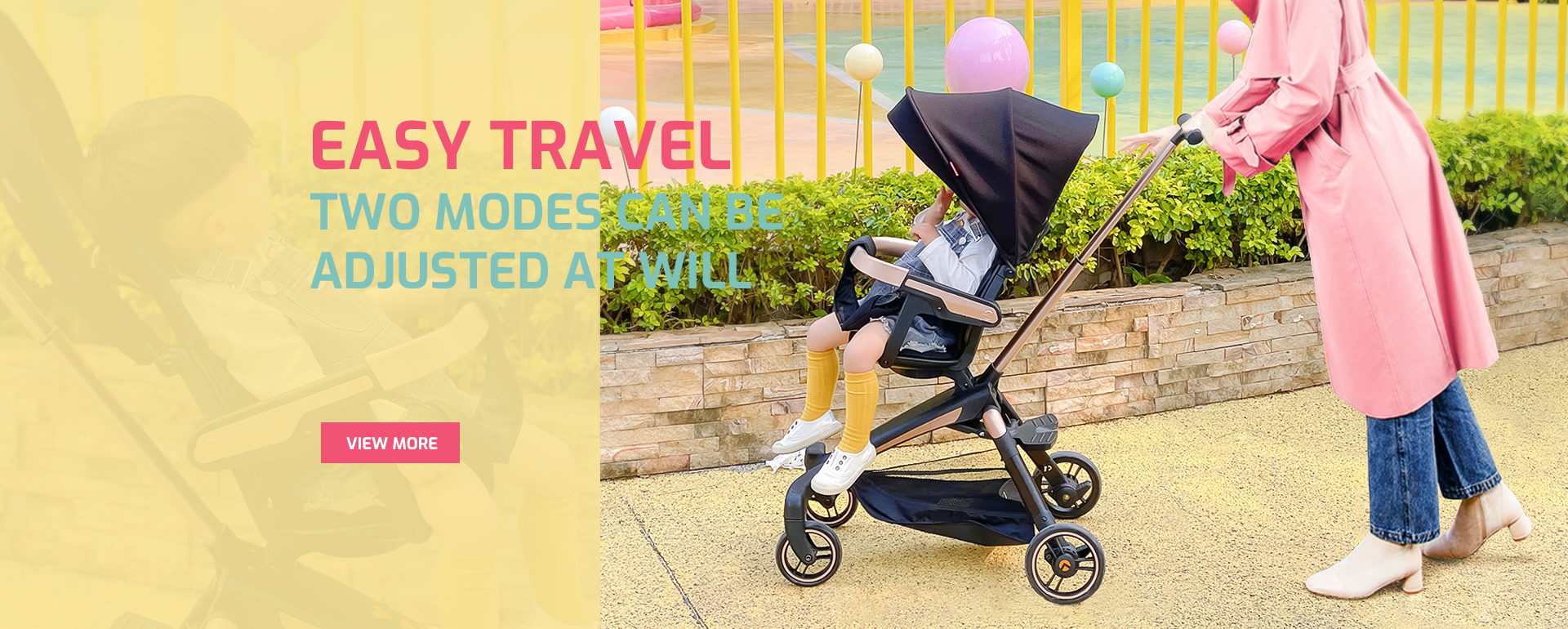 Chinese Manufacturers New High Landscape Baby Stroller/Baby