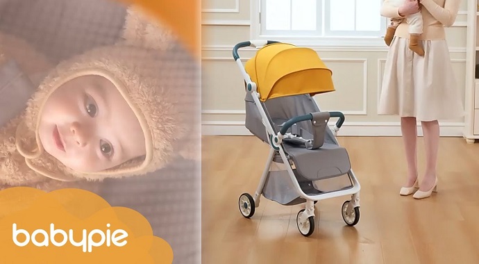 Auto Foldable Lightweight Baby Stroller